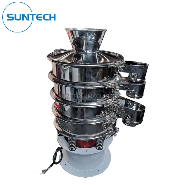 Circular Motion Vibrating Screen Sieve Separator