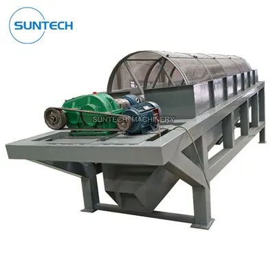 شاشة طبلة دوارة من الفولاذ الكربوني